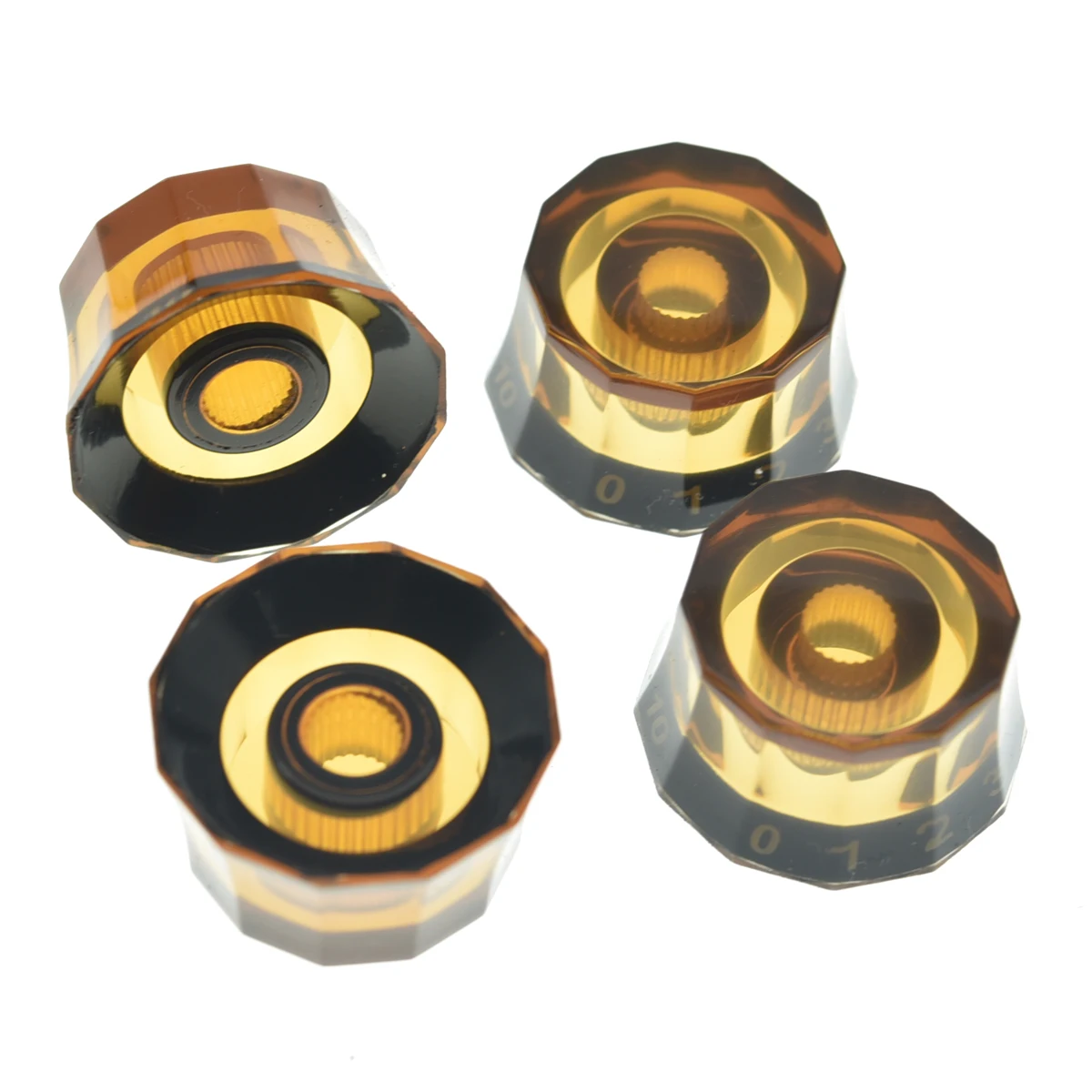 Dopro Set of 4 Lampshade Style Guitar Knobs Electric Guitar Speed Control Knobs for PRS/LP/SG/Les Paul