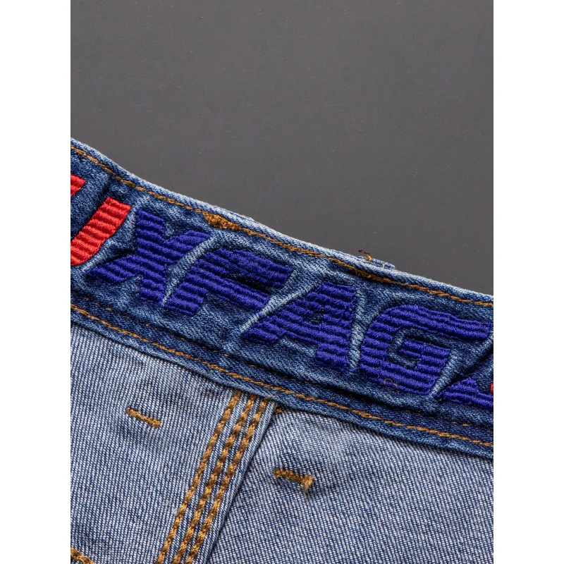 Celana jeans pria minimalis klasik, modis musim panas, ukuran kecil, elastis, celana cropped mewah ringan kelas atas