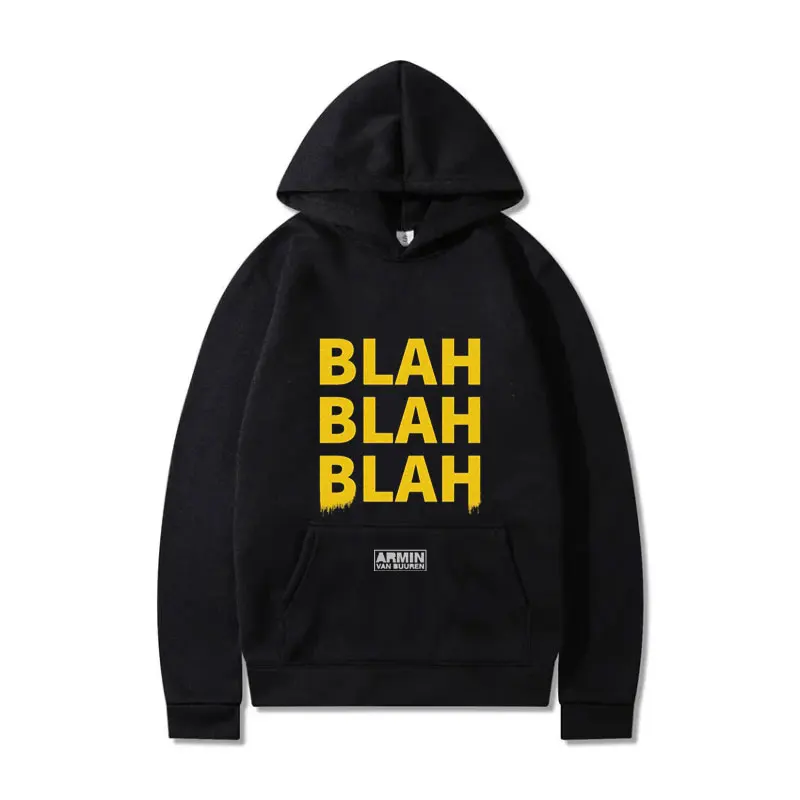 Blah Blah Blah Armin Van Buuren Women Pullover Armin Van Buuren Hoodie A State of Trance Mens Dj Hip Hop SweatSweatshir Hoodys