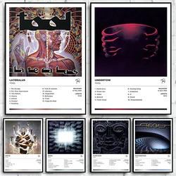 90s Rock Band Tool Poster Retro Music Album 10000 Days Lateralus Canvas Print Wall Art Picture Office Dorm Room Aesthetic Decor