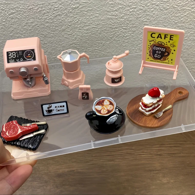 Spot mignon Mini jouets de cuisine Simulation alimentaire appareils pour enfants jouets alimentaires miniatures fournitures de cuisine boîtes aveugles jouets de maison pour filles