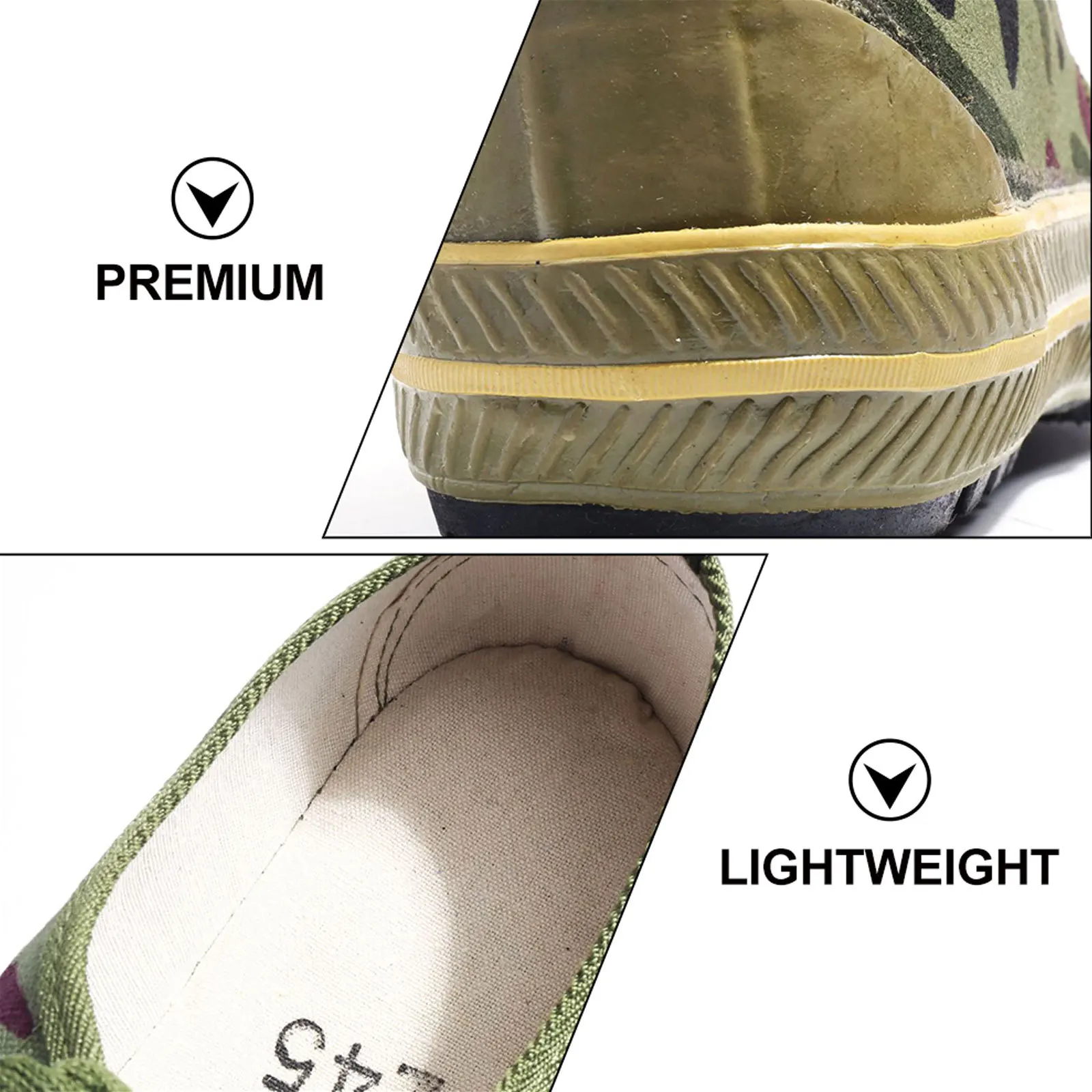 

1Pair Men's Sports Shoes Anti-Slip Rubber Bottom Lightweight Comfortable Training Sneakers for Running Walking Daily Wear