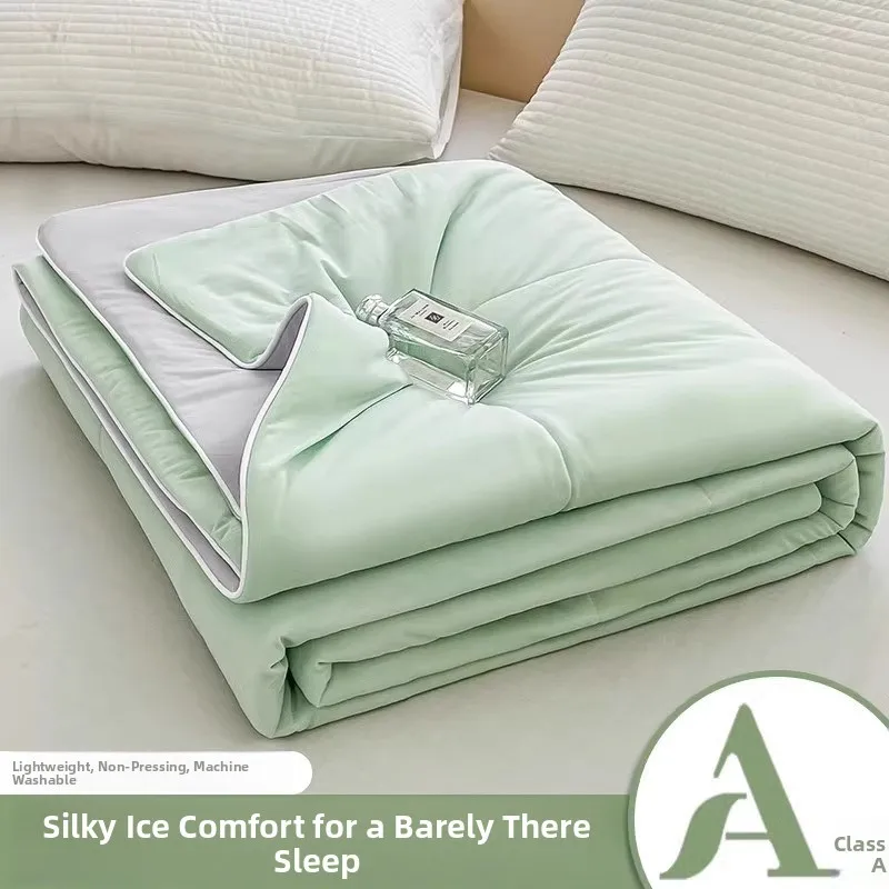 

Ice Silk Summer Cooln Quilt A-Class Materni Child Single Double Bedding Lightweight Children's Ice Cr Blanket