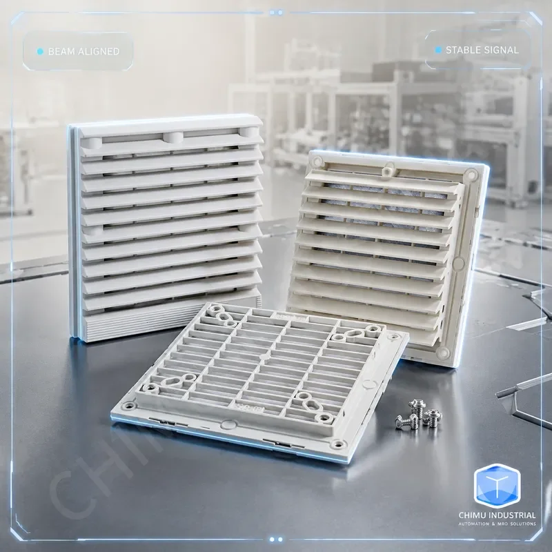 【CHIMU INDUSTRIAL】 for ZL-803 Ventilation Filter Group 12038 Axial Flow Fan with Shutter Mesh Cover DC