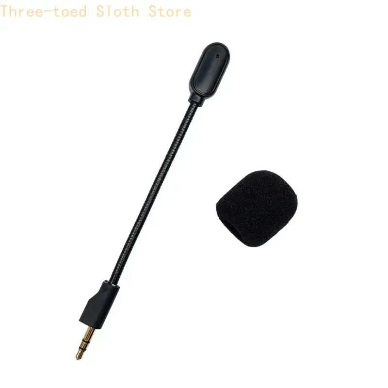 14-cm-Headset-Boom-Mikrofon für GPRO mit flexiblem Schwanenhals und Schaumstoffabdeckung E74A – Detail 8