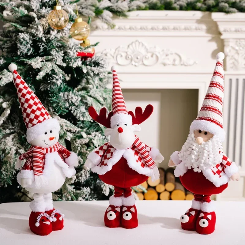 

Telescopic Christmas Doll Santa Snowman-Reindeer Christmas Decoration For Home Xmas Navidad Noel Gifts New Year 2024