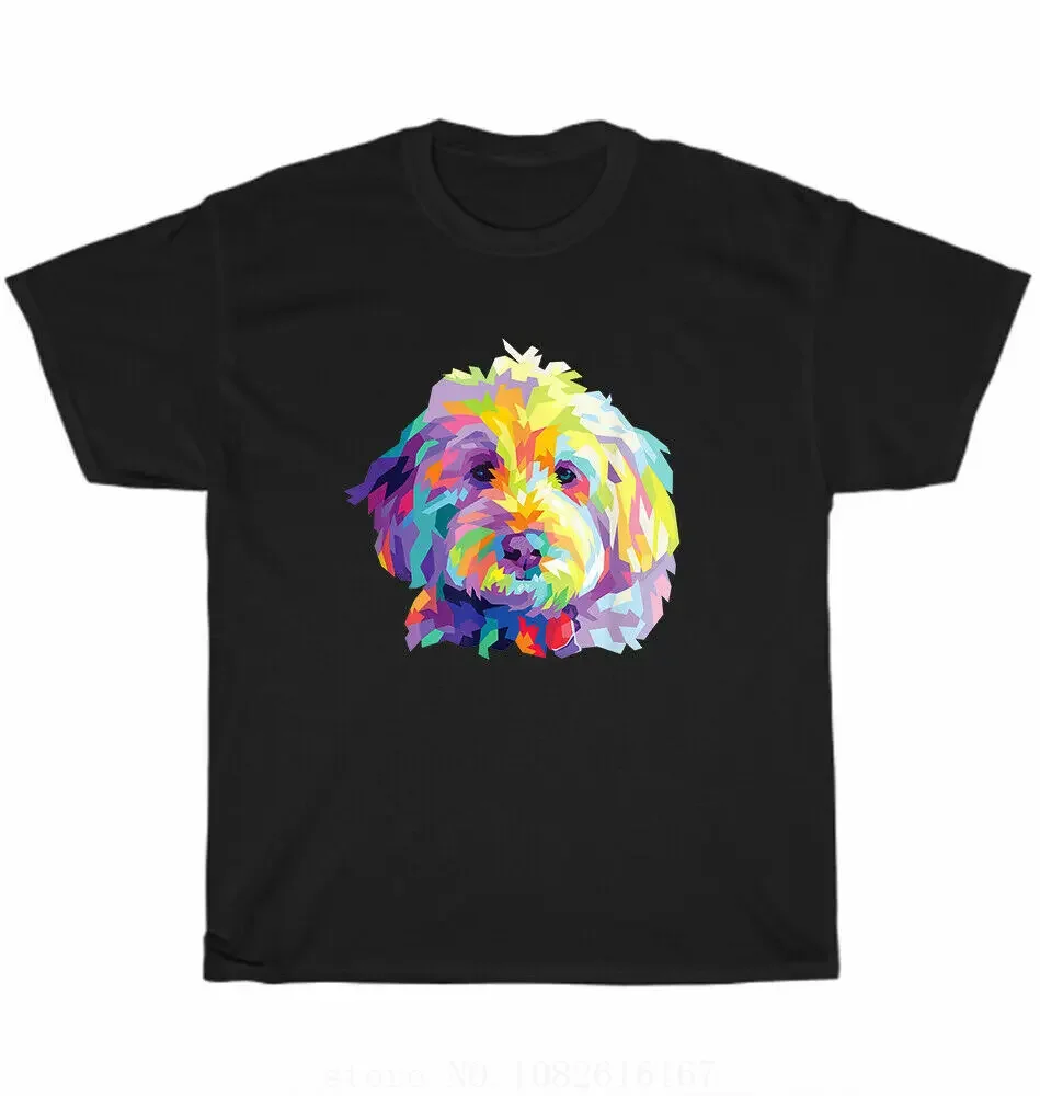 Camiseta colorida para amantes de los animales, camisa con estampado de perro Goldendoodle, Labradoodle, Bernedoodle, ropa de calle barata, venta al por mayor, 2024