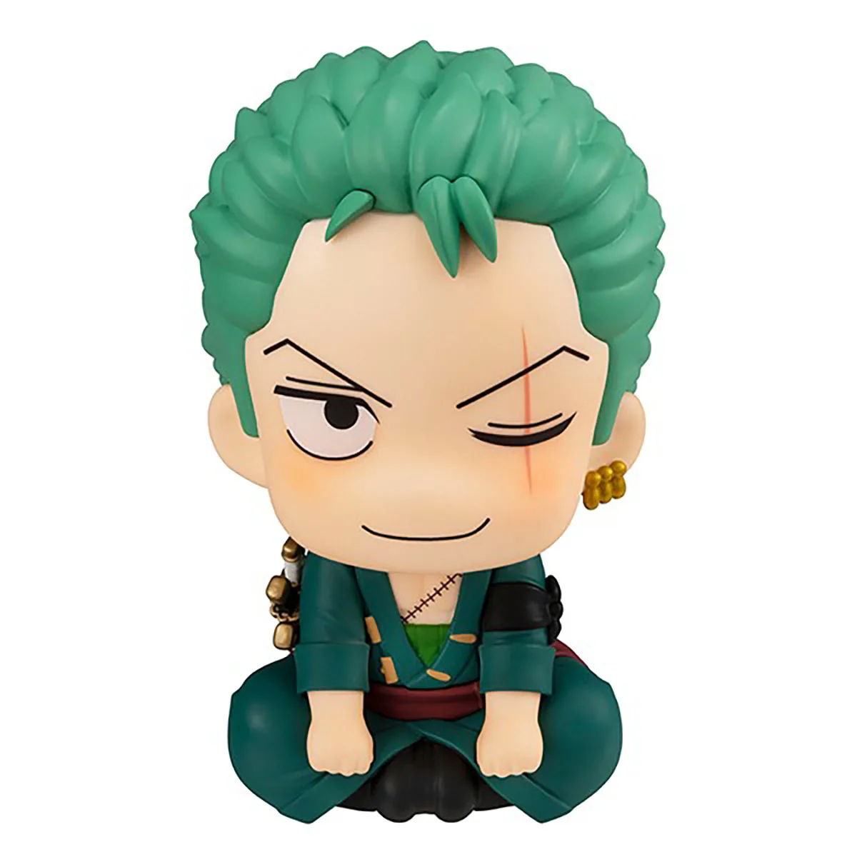 11cm w magazynie Oryginalny MegaHouse Look Up ONE PIECE Roronoa Zoro Monkey D. Luffy Figurka anime Figurka akcji Model Dekoracja