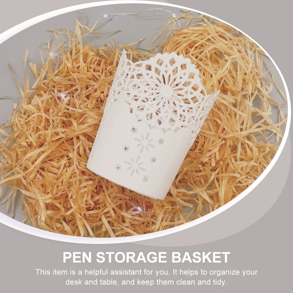 

5 Pcs Pen Stand Pencil Buckets Desktop Holder Creative Storage Cup for Basket Holders