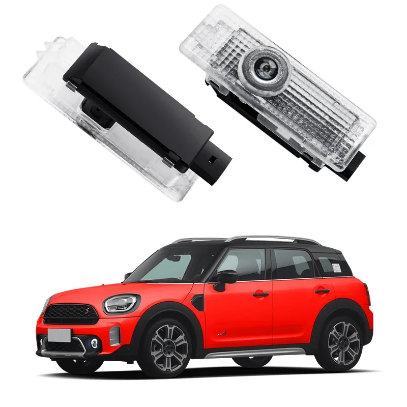 

2 шт. для BMW MINI Cooper One S JCW R56 R55 R53 F55 F56 R57 R60 Лампы приветствия двери автомобиля HD светодиодные лазерные проекторы аксессуары