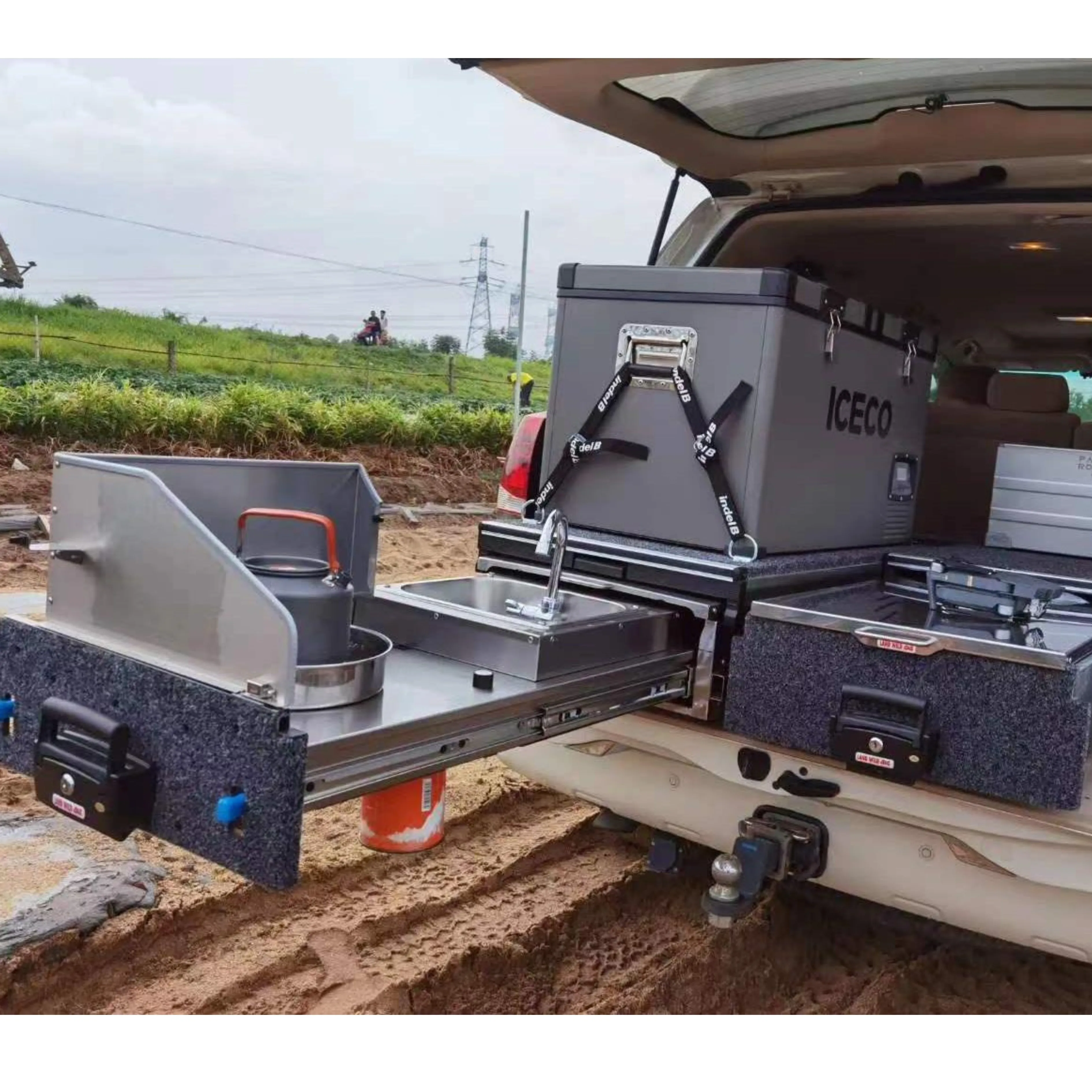 

Система ящиков для внедорожников, пикапа, ящик для хранения грузовиков, задний ящик для хранения грузов, автомобильный ящик с направляющей для кухни