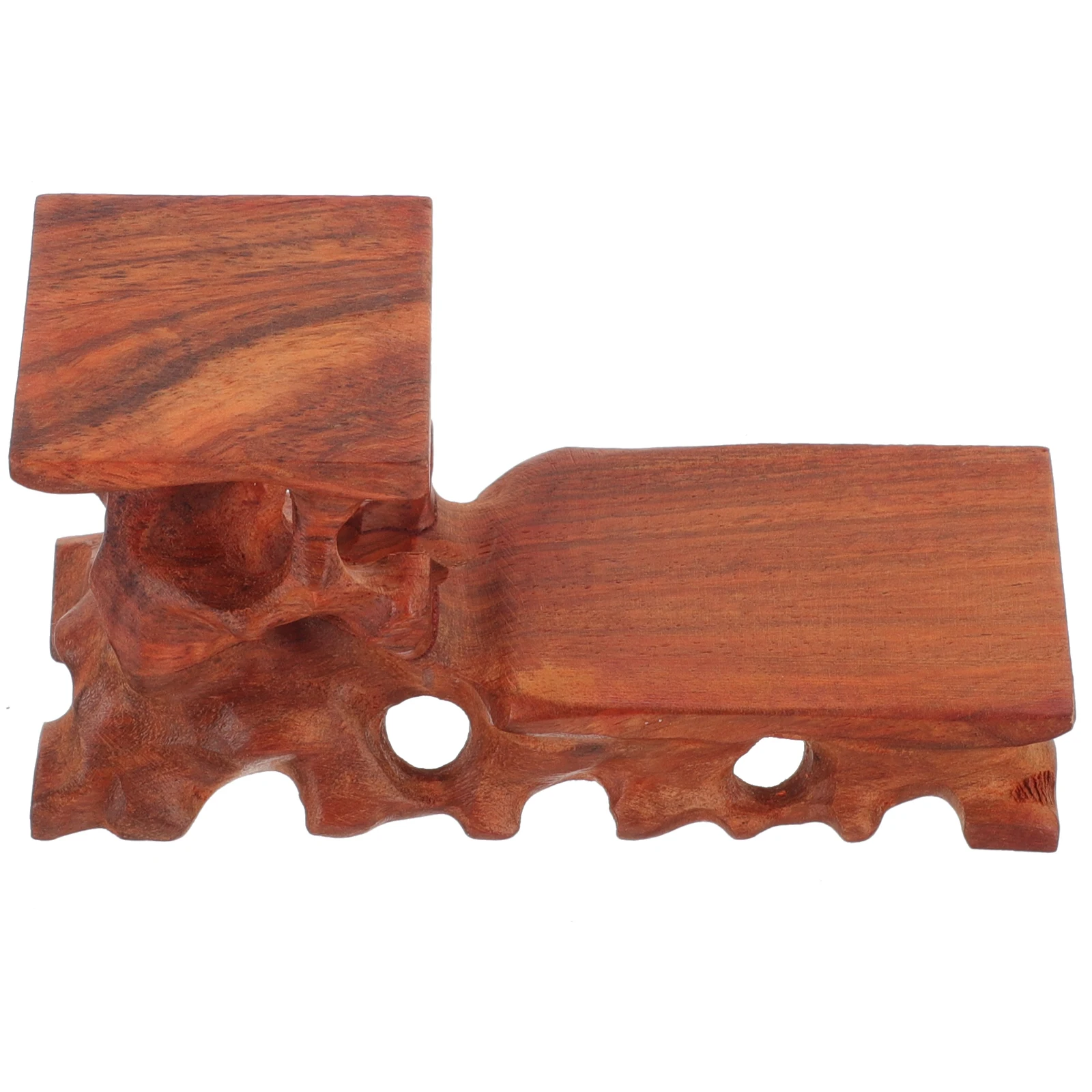

Wood Base Riser for Vase Flowerpot Crafts Buddha Statue Teapot Square Plant Pots Chinese Style Display Stand Wooden Base Storage