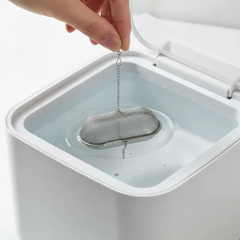 Stainless Steel Watch Cleaner Mesh Basket Soundwave Technology Cleaner Basket Multi-Size For Jewelry, Eyewear, And Parts