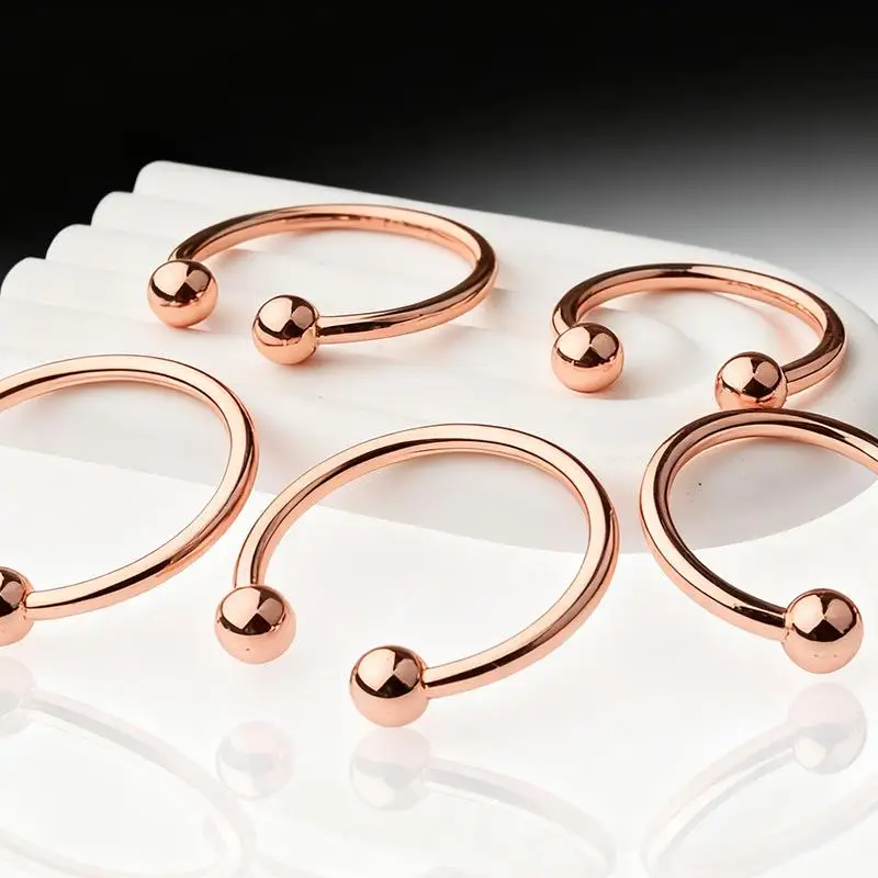 Stainless Steel Rooster Penis Ring Male Sex Toy for Glan Stimulation Adult Product to Delay Ejaculation