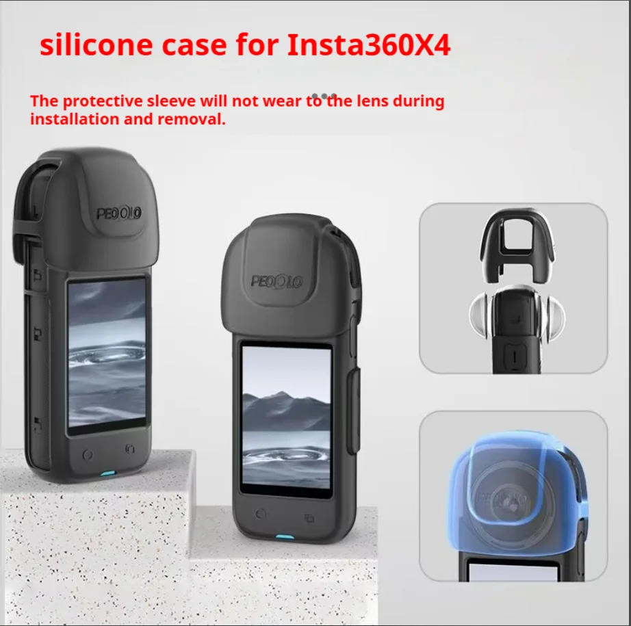 Lens Guard For Insta360 X4 Sports Camera Rotating Optical Tempered Glass/PC Lens Protective lens guards Accessoriess