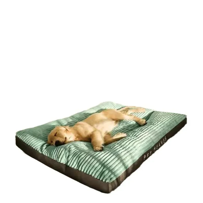 dog beds for large dogs ，puppy dog bed，Warm Floor Mat for Sleeping Breathable Washable Pet Sleeping Bed Mat，Easy To Clean sofas