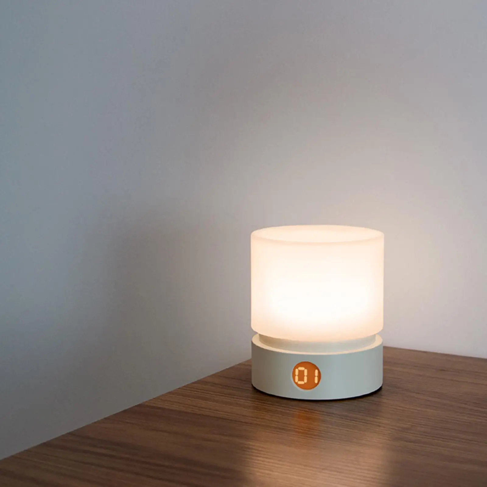 

Night Light Timer Soft Portable Bedside Sleep Lamp Tabletop Stand Lamp for Home Décor Decoration Bedroom Breastfeeding Toddlers