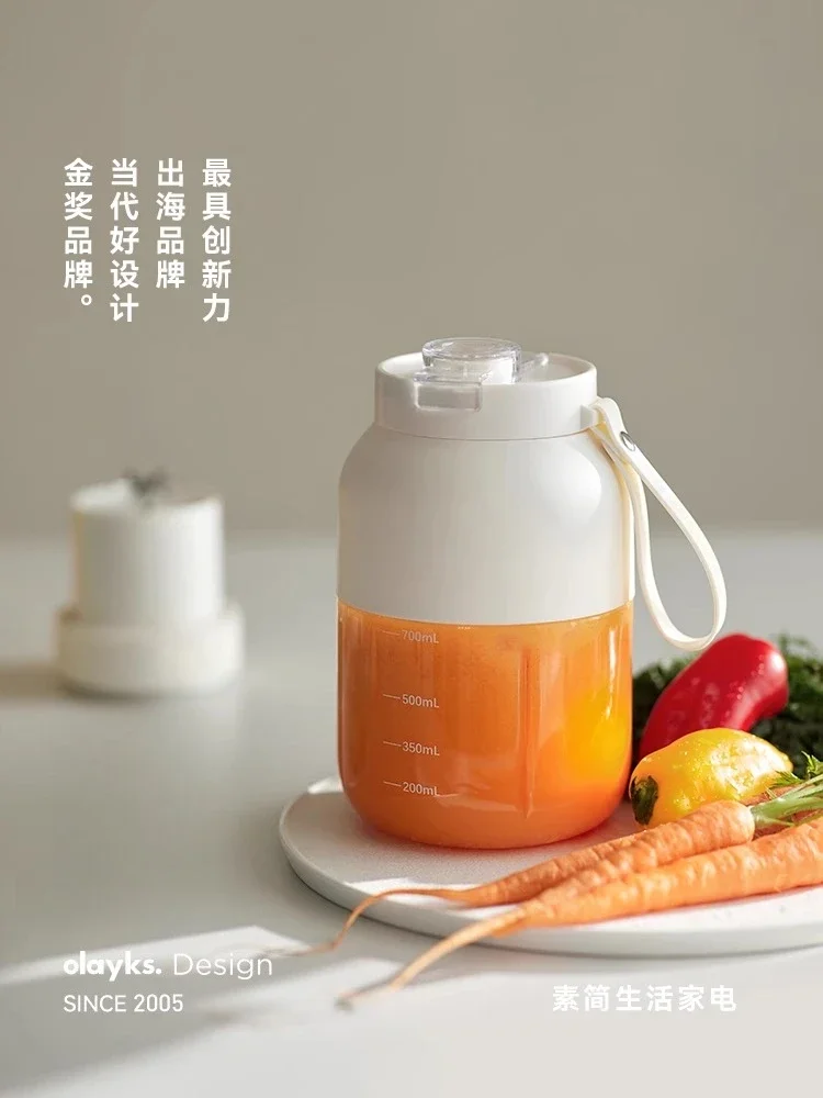USB/110V/220V olayks Blender Jus Portabel Kapasitas Besar Penghancur Es Smoothie Cup EB