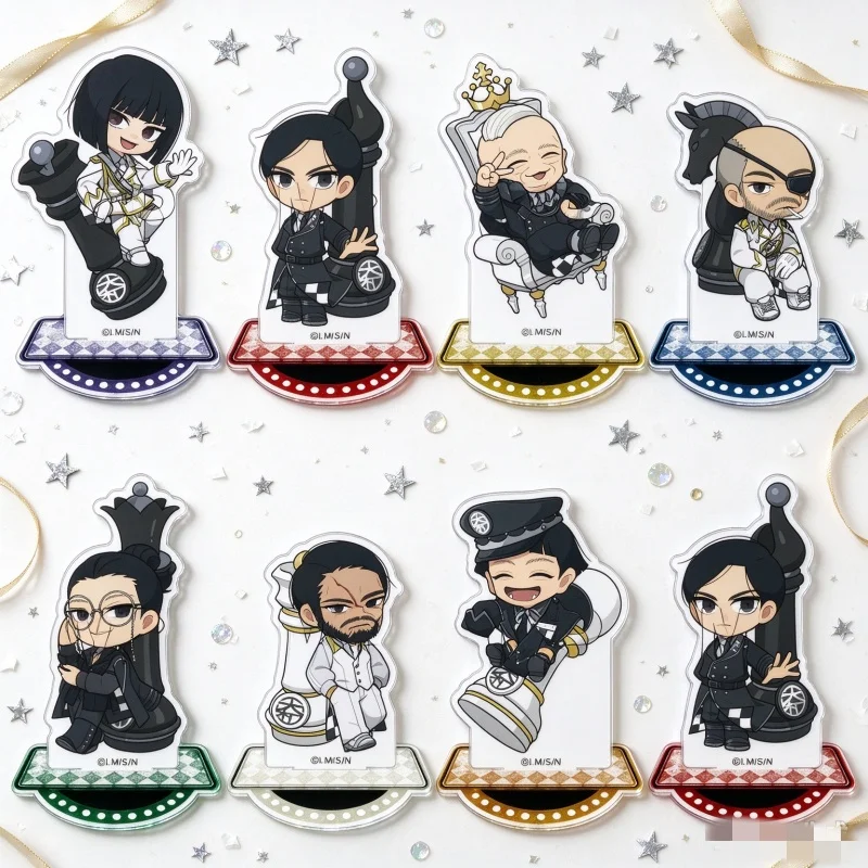 Shelf Ornaments Anime Nippon Sangoku 10CM Yoshitsune Asama,Aoki Misumi,Tenki Taira,Denji Taira Acrylic Stand Figure Keychain