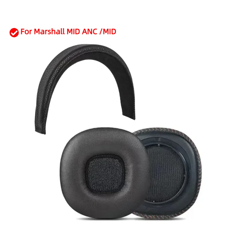

Replacement Earpads for Marshall MID ANC /MID Earmuffs Ultra-soft Sponge Cushion Cover Repair Parts Headphone