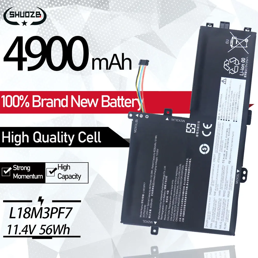 L18M3PF7 L18L3PF2 L18C3PF6 Battery For Lenovo IdeaPad S340-14API 14IML 14IWL S340-15API 15API C340-15IWL C340 xiaoxin 14-2019