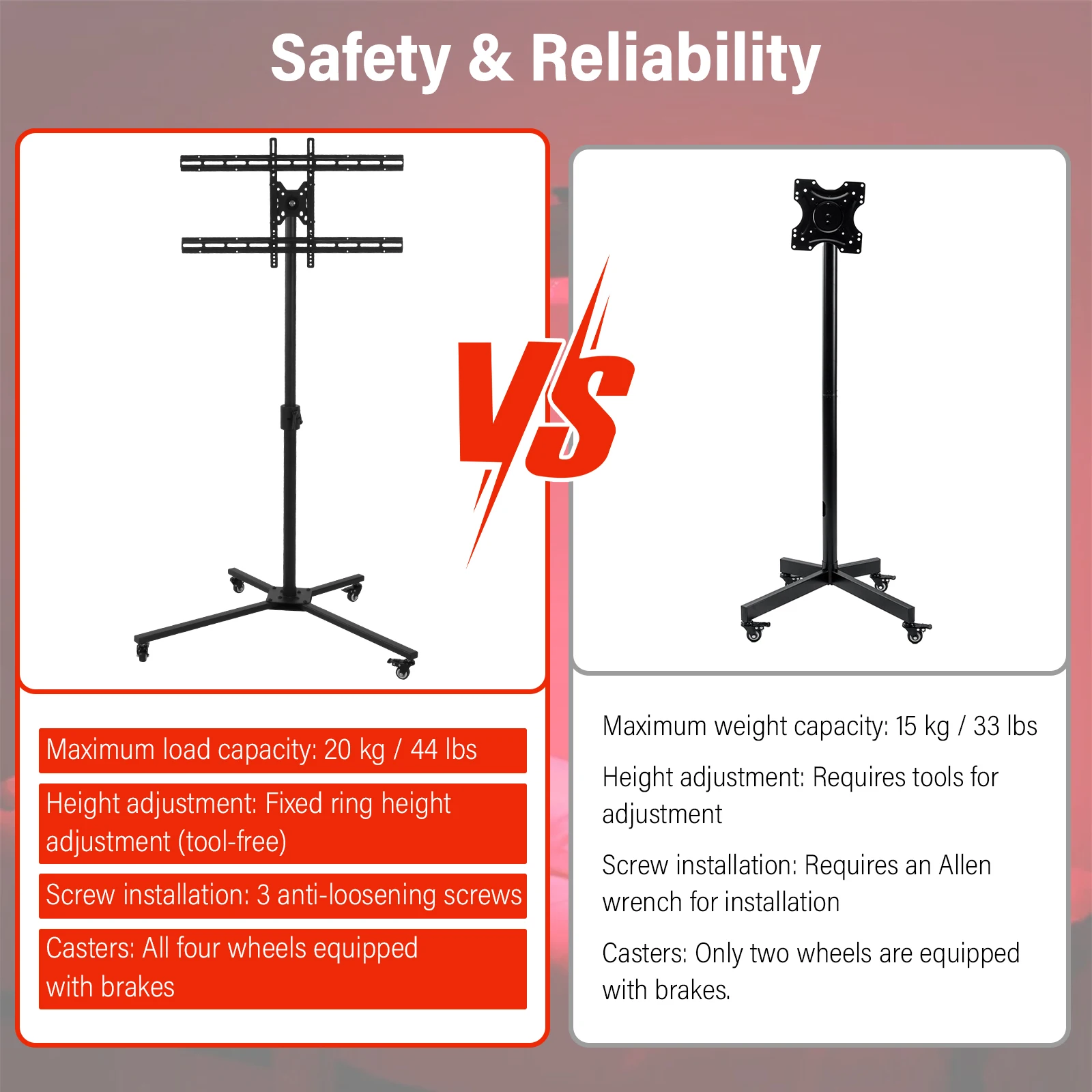 

Red light therapy bracket LED treatment equipment mobile hanging bracket lamp ba