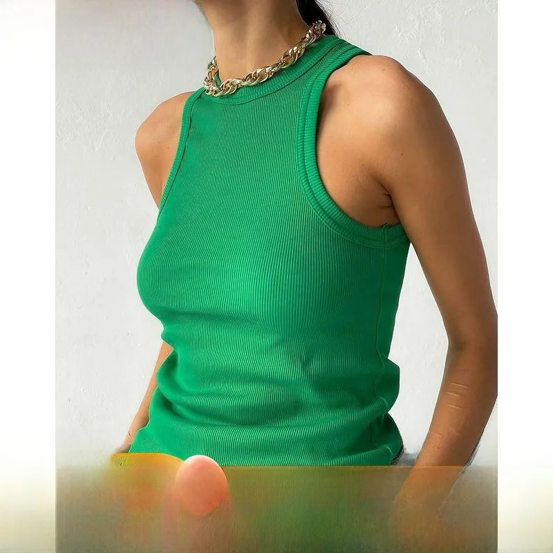 

Тонкая футболка в рубчик Svel Женская ор Жилет Street Sle round Ne Long Sve Faionable Casual irt