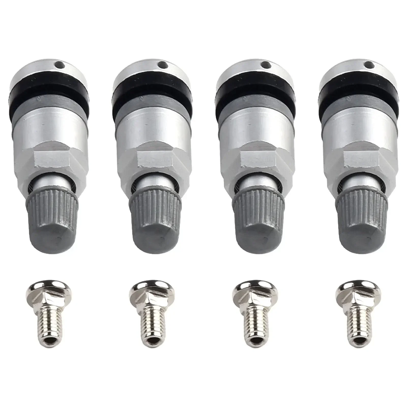 4szt Zawory TPMS do opon aluminiowych Benz Zawory do opon bezdętkowych Mercedes Czujnik systemu monitorowania ciśnienia w oponach Zestaw trzpienia sutków opon — zdjęcie 3