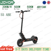 Joyor S5 ABE Electric Scooter: 500W Motor, 48V 13Ah Battery, 55km Range, 20km/h Speed, Foldable Urban Commuter Scooter
