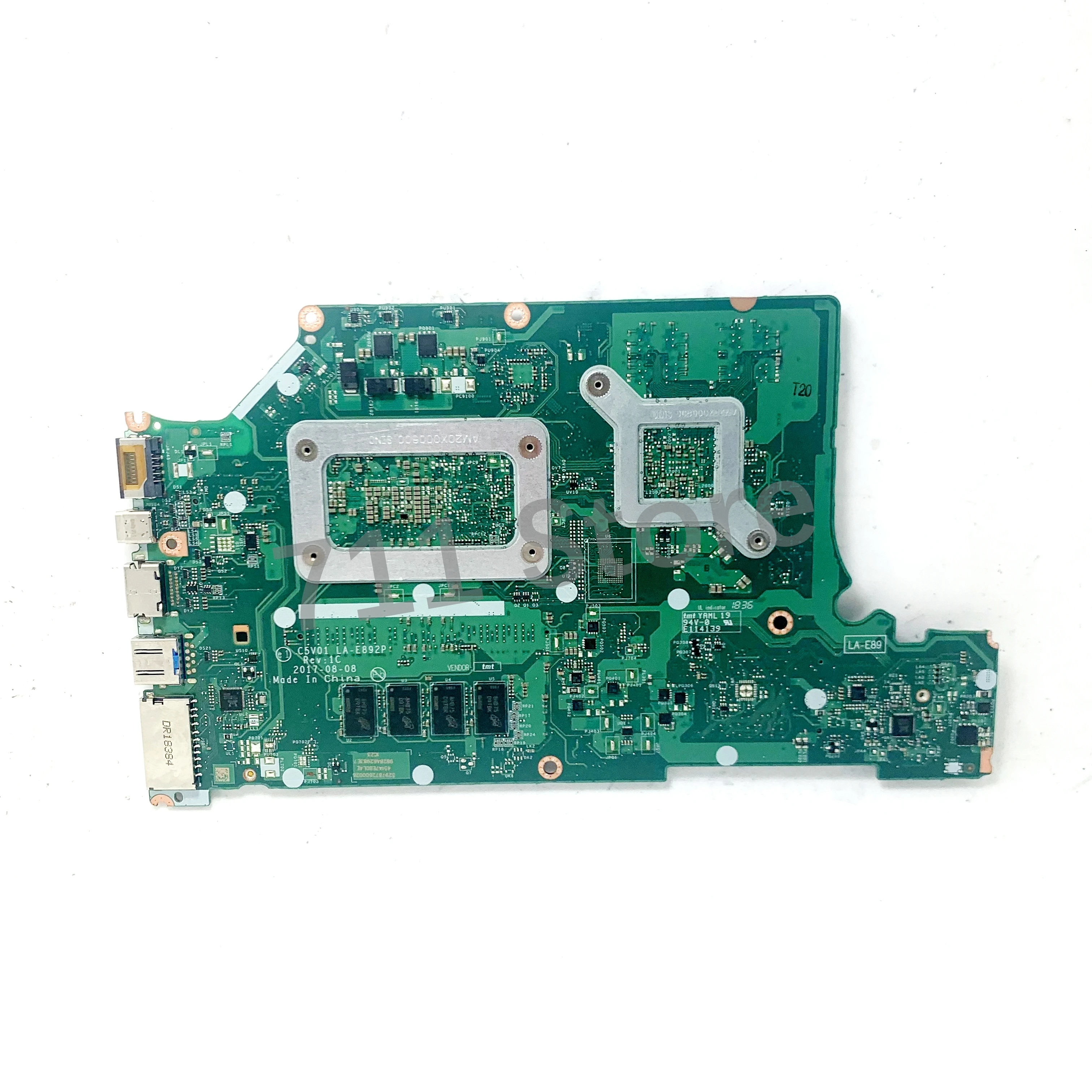 C5V01 LA-E892P NBGWH11002 For ACER A515-51G A615-51G Laptop Motherboard W/ SR3LC I7-8550U CPU N16S-GTR-S-A2 940MX 100% Tested OK