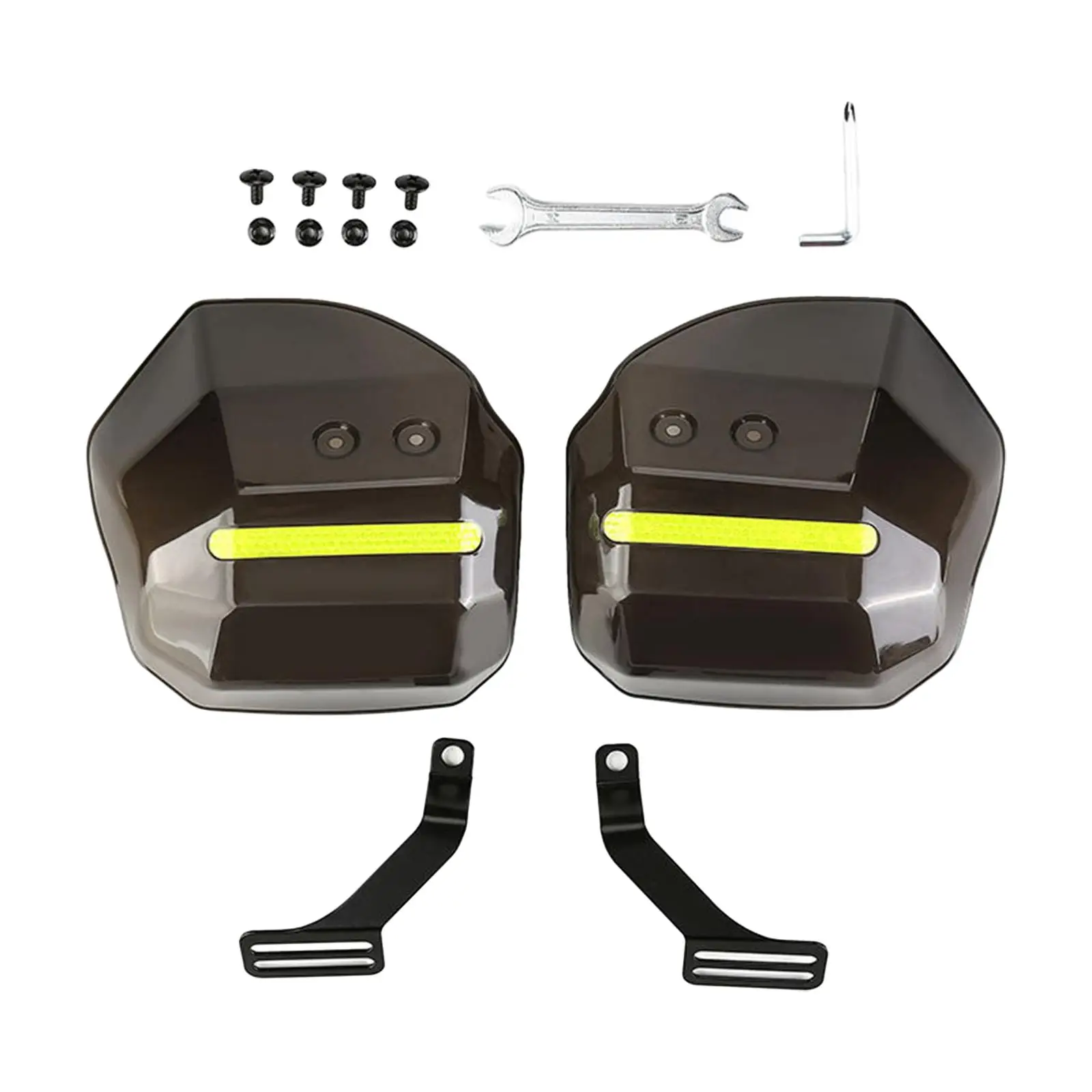 2 Pieces Motorcycle Handguards Hand Guards Sun Protection Universal Motorbike Accessories Professional Handle Protector Shields
