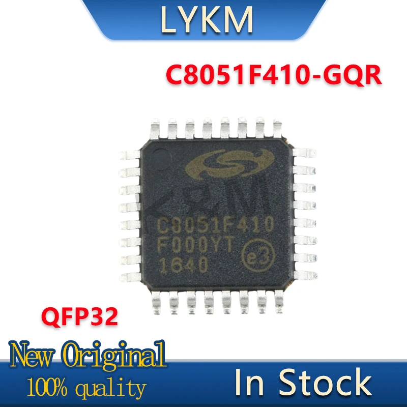 5/PCS New Original C8051F410-GQR C8051F410 QFP32 2.0V 32/16kB Flash MCU In Stock