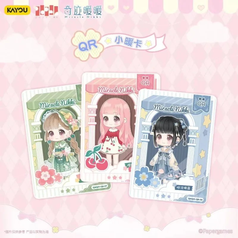 KAYOU ミラクルニッキコレクションカード千ペイントパッケージ 1st シリーズ Kaleidostar コレクションカードゲームおもちゃ子供のギフト