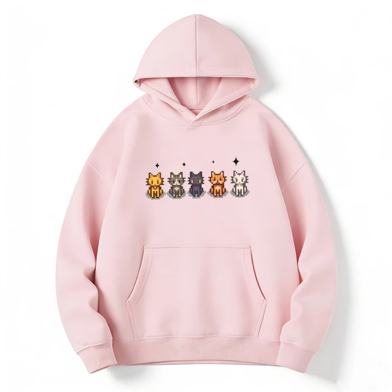 Stardew Valley Hooded Sweatshirt Stardew Valley Hoodie Women's Sweatshirt Winter Clothes Women Clothing Funny Pattern Sweater