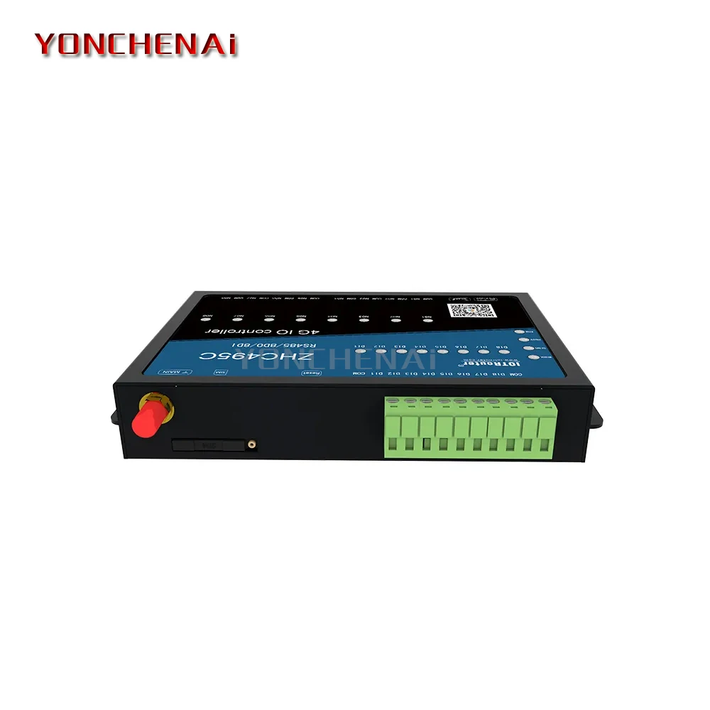 Industrial Iot Communication Equipment 8DI/DO Port Multi Rs485 Serial Port Server To 4G Module Gateway