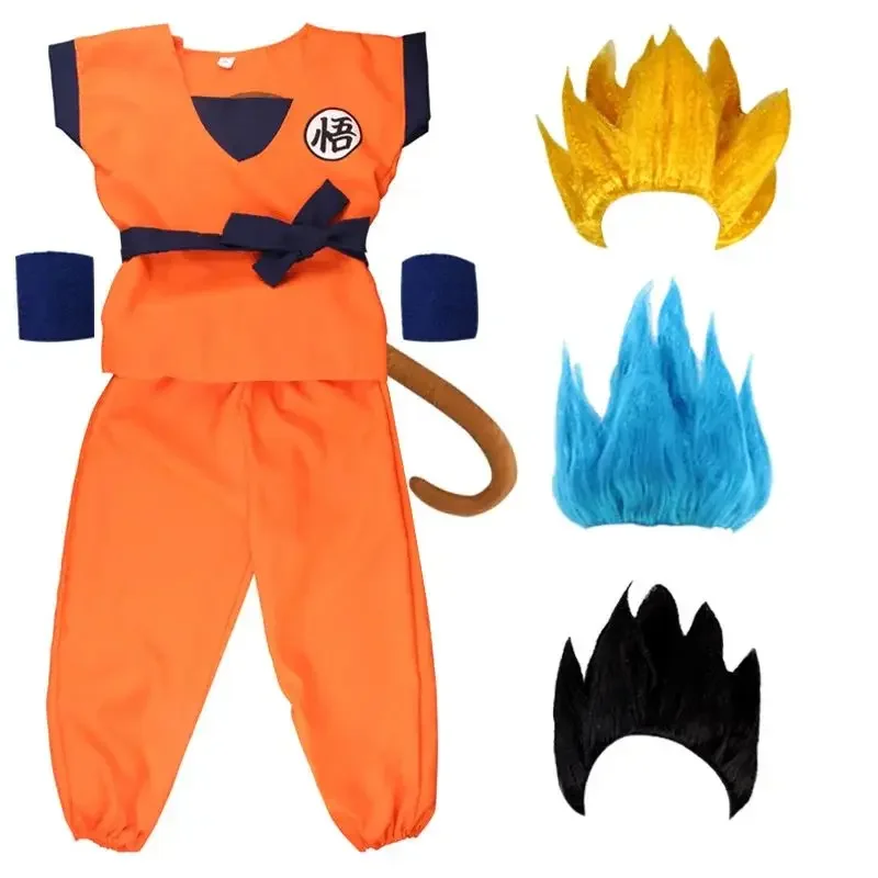 Son Goku Anime Cosplay Costume Holiday Suit Carnival Cusizable Design Service DIY Clothing Anime/Cos orm Procing