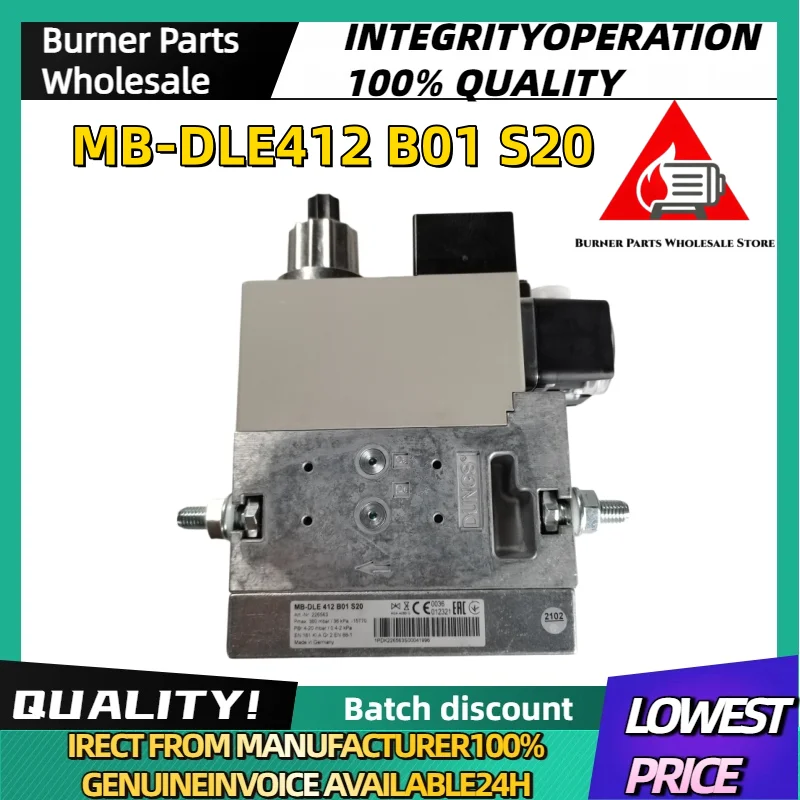 

Brand New MB-DLE407B01S50 S20 MB-DLE420B01S20 S50 Gas Solenoid Valve Assembly Industrial Burner Safety Control Fittings