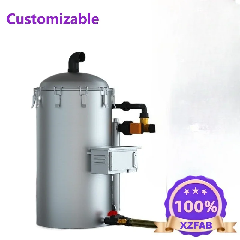 Factory Direct 2026 Fish pond filter Automatic intelligent backwash filter bucket Fish water circulation system Water purificati