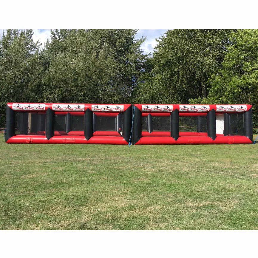 16x8m業務用PVC巨大インフレータブルドッジボールアリーナレンタルスポーツゲームインフレータブルドッジボールコートフィールド子供大人向け