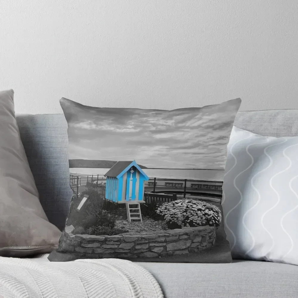 

Filey Bathing Machine Colour Selection Throw Pillow Decorative Cushion Decorative Cushions Cushion Cover Luxury pillow