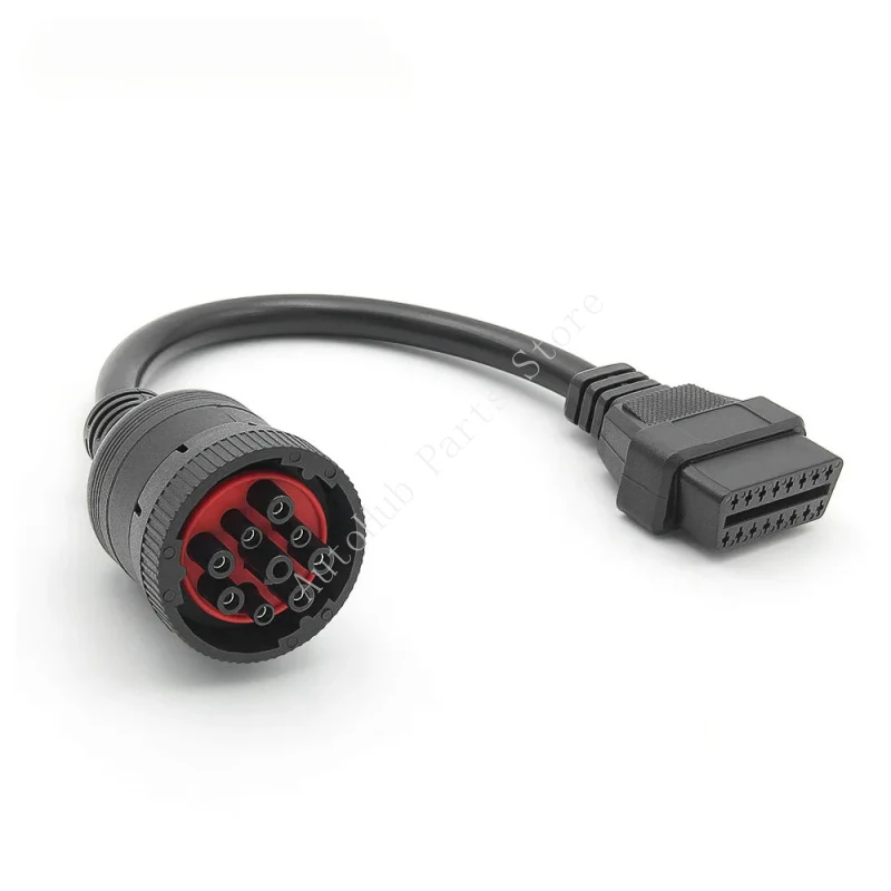 

10 pieces Truck Cable OBD1 to OBD2 for J1939 9Pin female
