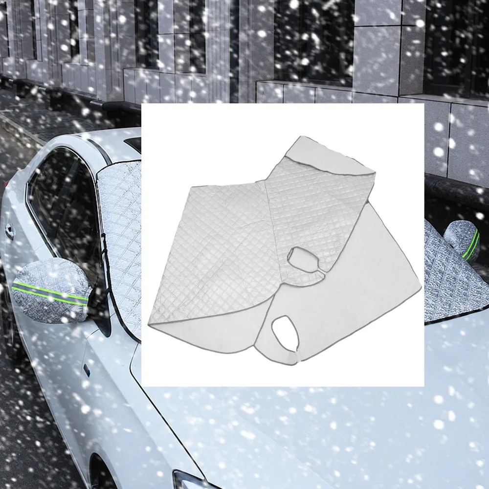 

Black Silver Car Windshield Cover Protector Foil Car Accessories Aluminum for Fiat Ducato/C-itroen/P-eugeot Boxer 2006-2022