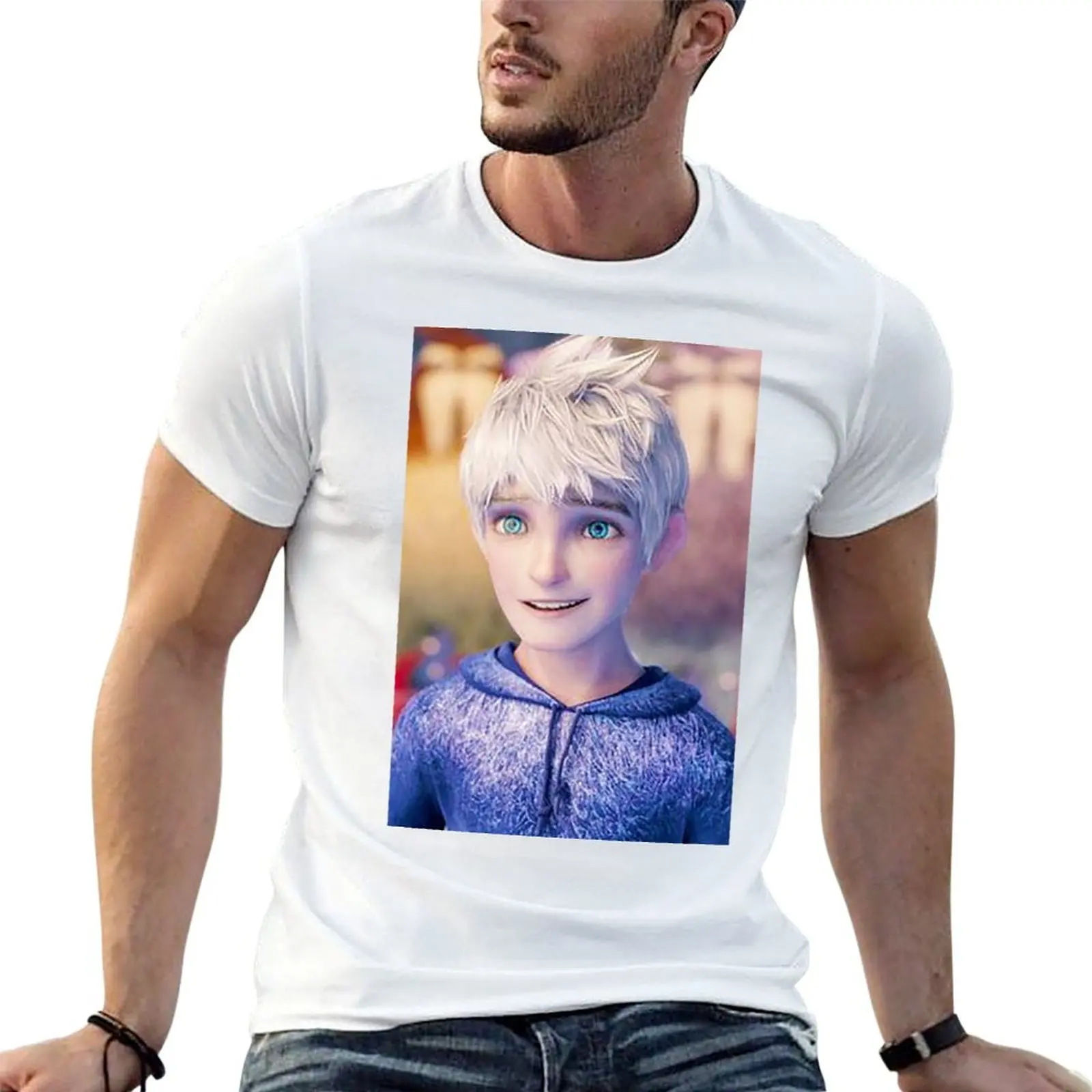 

jack frost T-Shirt t shirts for man pack white men t shirt cotton 100% T-Shirt