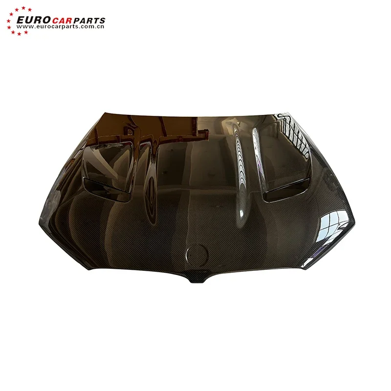 

2021year new 5 series F90 cs style dry carbon fiber material hood car parts for 5 series F90 bonnet cover