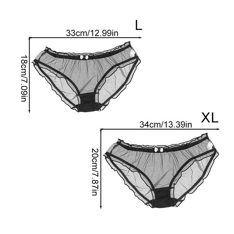 New Transparent Sexy Women Lace Panties Female Summer Pure Cotton Crotch Breathable Japanese Style Lolita Panty