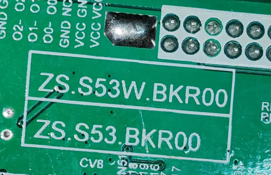 ZS.3663LA.A8R00 ZS.Z53RL.A8 ZS.S53W.BKR00 Scheda madre TV LED, foto fisica, numero di verifica per la spedizione, 3 specifiche