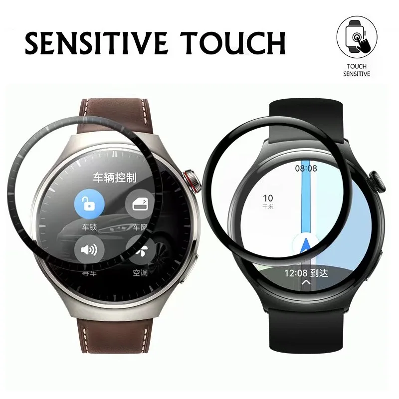 100PCS 3D Soft Screen Protector for Huawei Watch 4 Pro 48mm Smart Watch Full Cover Protective Film for Huawei Watch 4 46mm