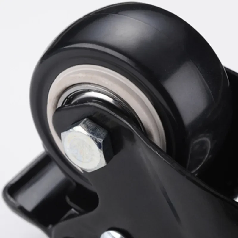 4Pcs Furniture Caster Heavy Duty 120kg 1.5 inch 40mm 360 Rotatable Screw Swivel Castor Wheels Trolley Rubber Protective