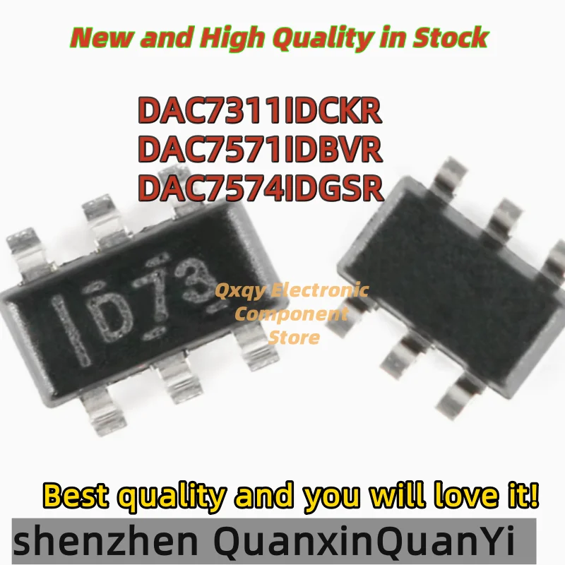 

1 шт. новый DAC7311IDCKR D73 DAC7571IDBVR D771 DAC7574IDGSR D774
