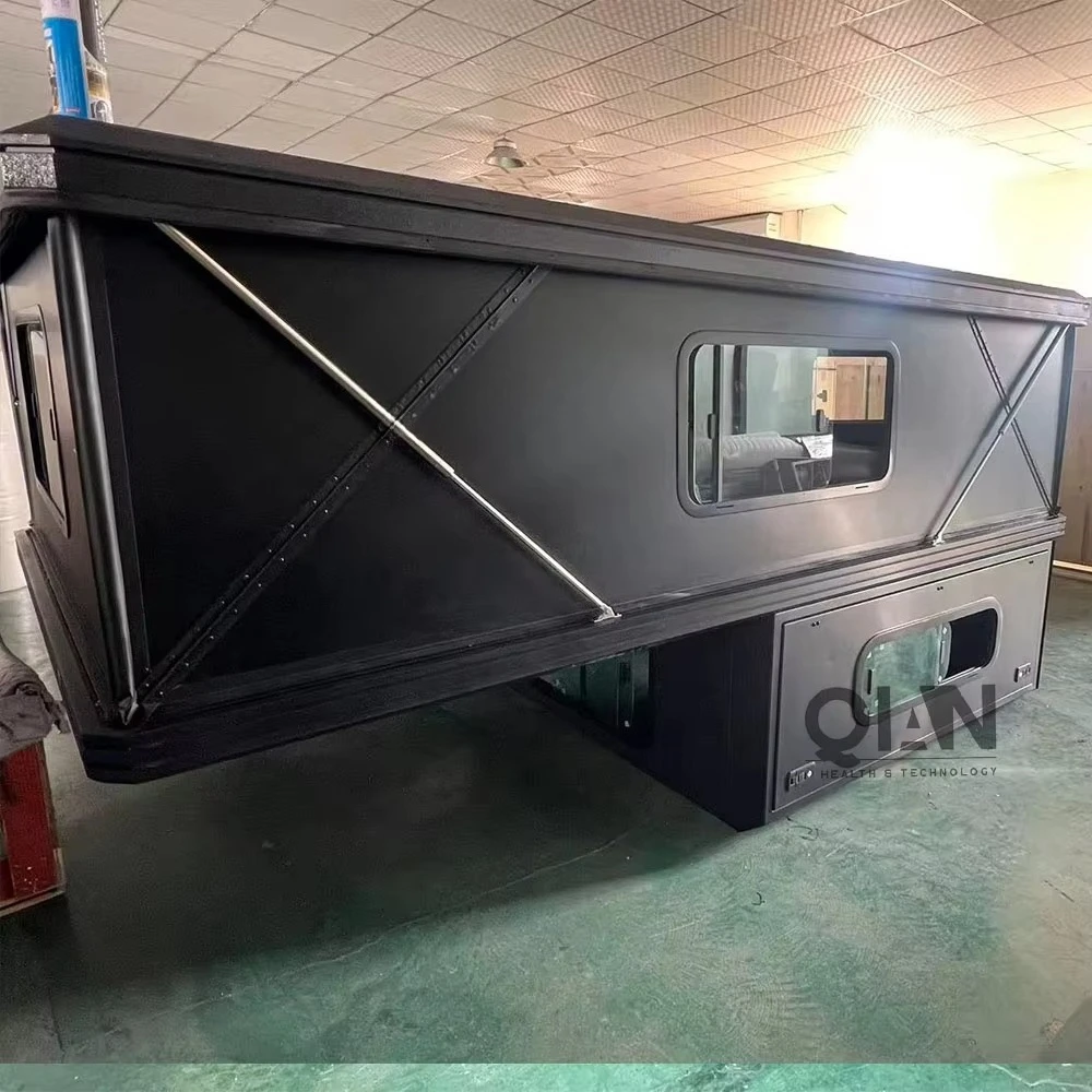 Hard Sided Pop up Truck Camper for Pickup, Camper Hiatus with Spacious Canopy for Outdoor Adventures Customized view 2